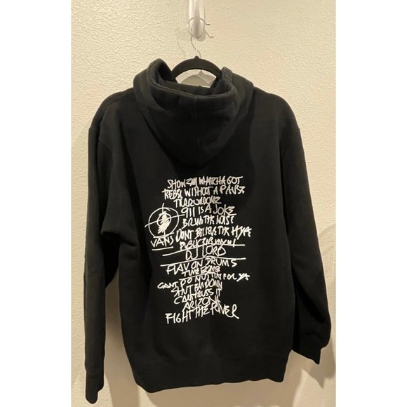 HOUSE OF VANS Rap Verse Back Black Pullover Hoodie - Picture 2 of 4
